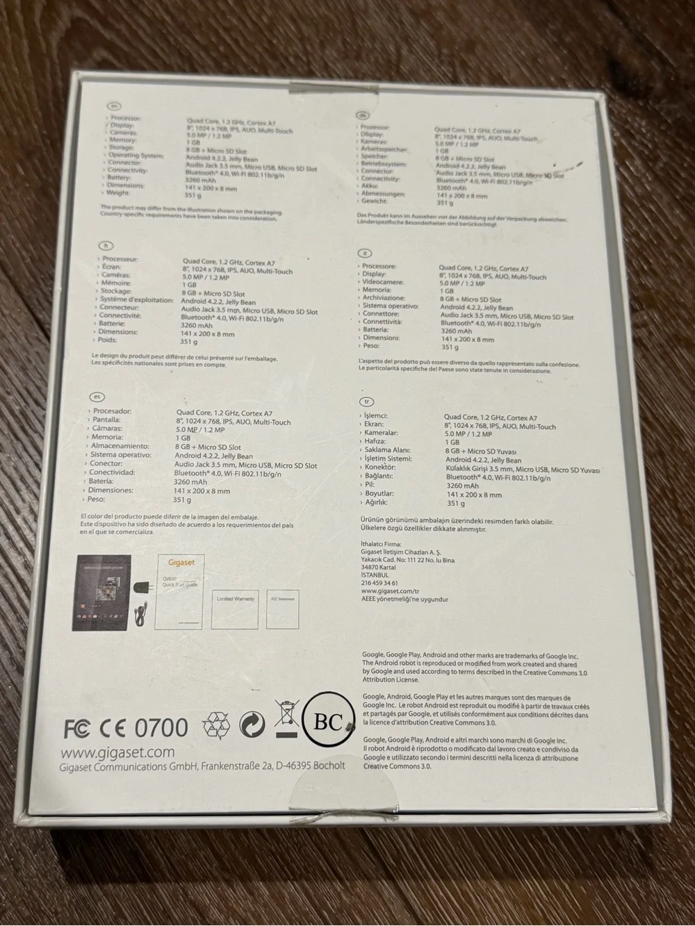 QV830 8